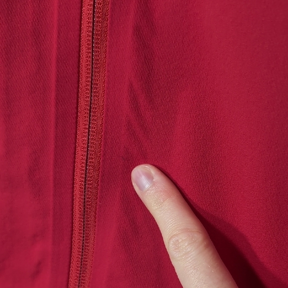 REI | Red Stretchy Hiking Camping Outdoor Active Utility Jacket Shell Size XL - Picture 8 of 11